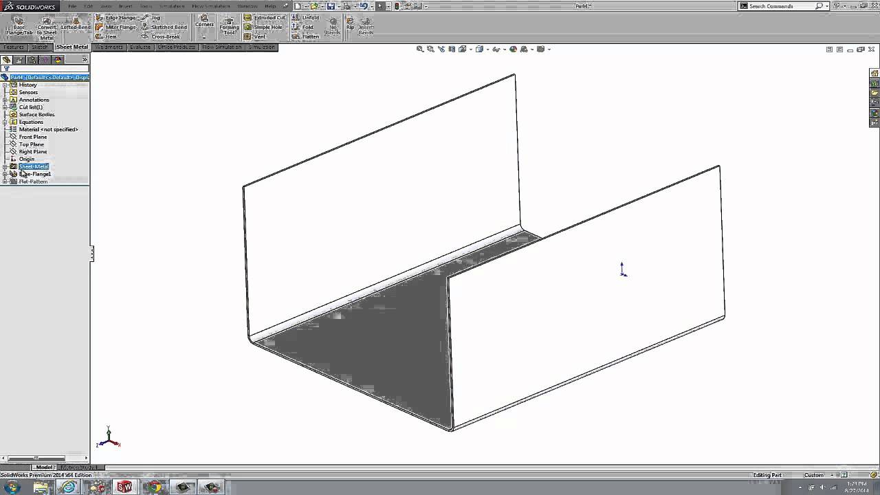 Mastering Flat Pattern Creation In Solidworks A Comprehensive Guide