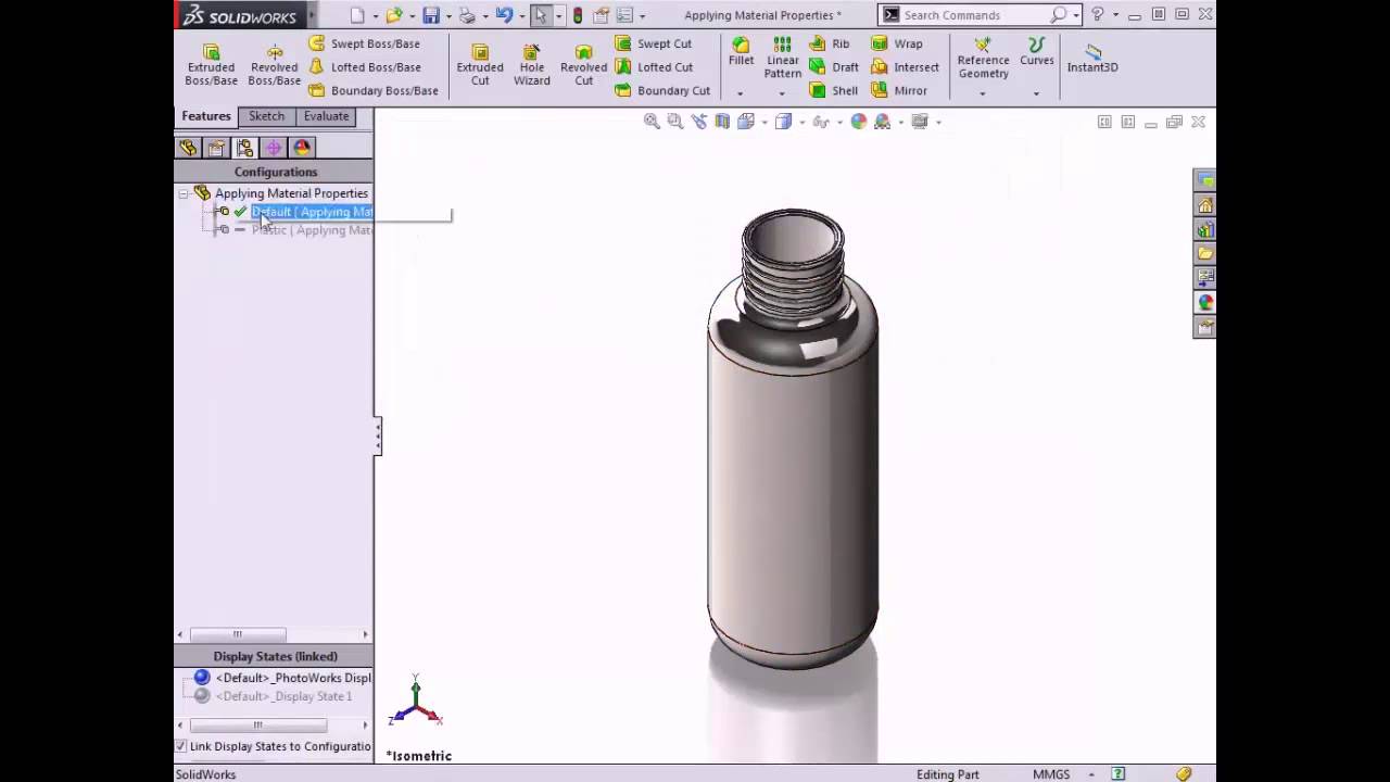 Mastering Material Application in SolidWorks A Comprehensive Guide